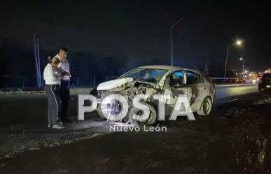 Choque frontal deja dos muertos en Cadereyta