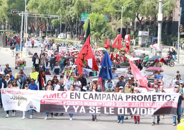 ¡No llegues tarde! Estas son las marchas y concentraciones que habrá en la CDMX