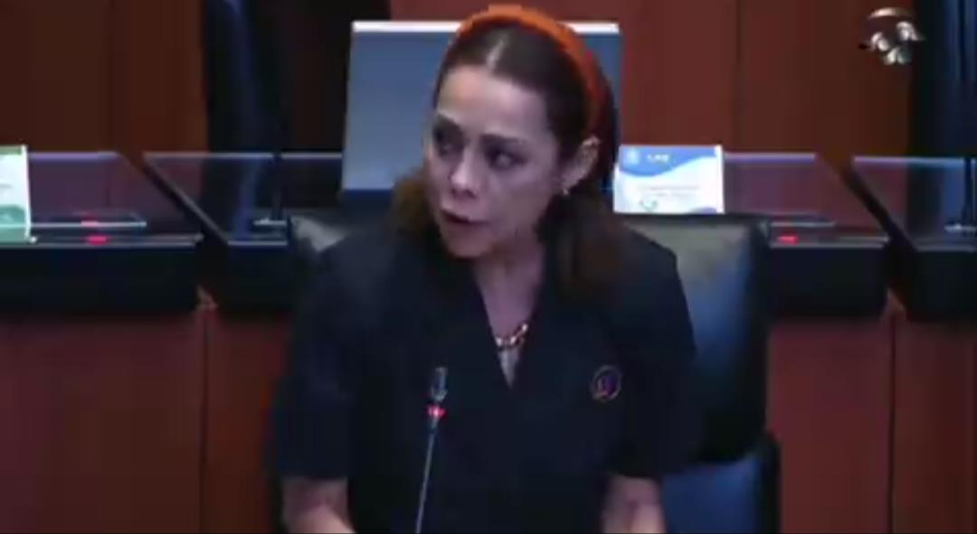 La Senadora Josefina Vázquez Mota consideró que el juez era incompetente. Imagen: Captura de pantalla.