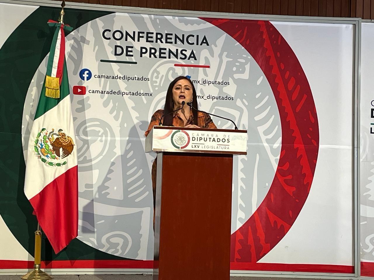 Renuncia a Morena Susana Prieto, se declaró diputada independiente. Foto: Especial