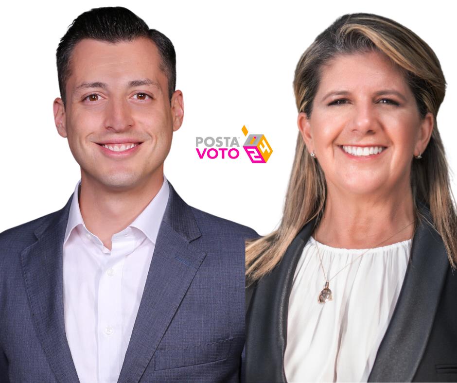 Luis Donaldo Colosio Riojas y Martha Herrera tienen 40% de las simpatías, liderando las encuestas con una ventaja de 14 puntos sobre sus más cercanos competidores. Foto: Especial