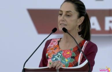 Claudia Sheinbaum arranca campaña presidencial: Trabajaré por el pueblo