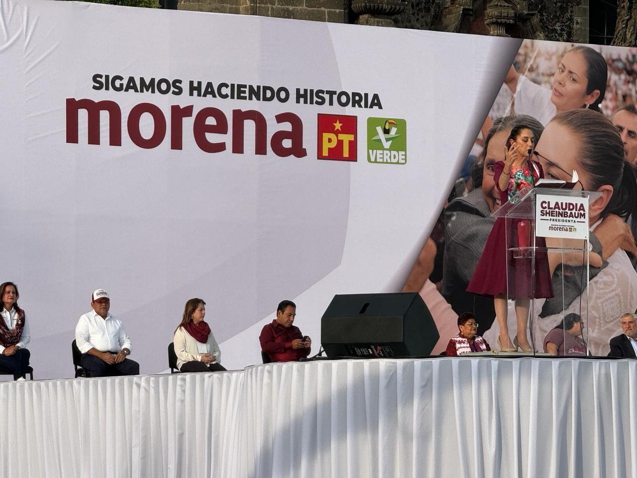 Claudia Sheinbaum abrió su sitio web para dar a conocer todo lo relacionado a su campaña rumba a la presidencia de México y su proyecto de Nación. Foto: Alejandro Godina