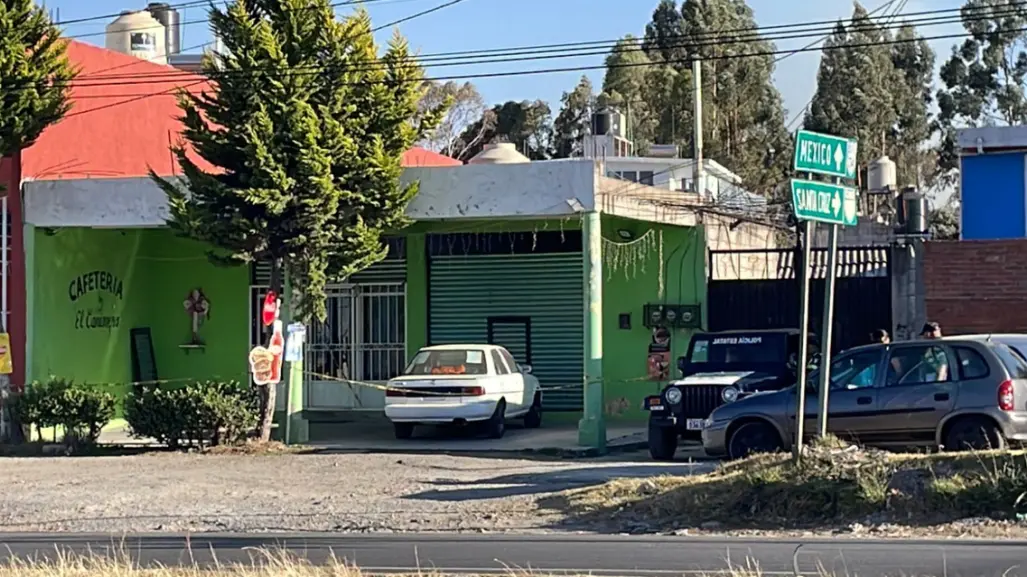 Ejecutan a cliente en una cafetería en Zinacantepec