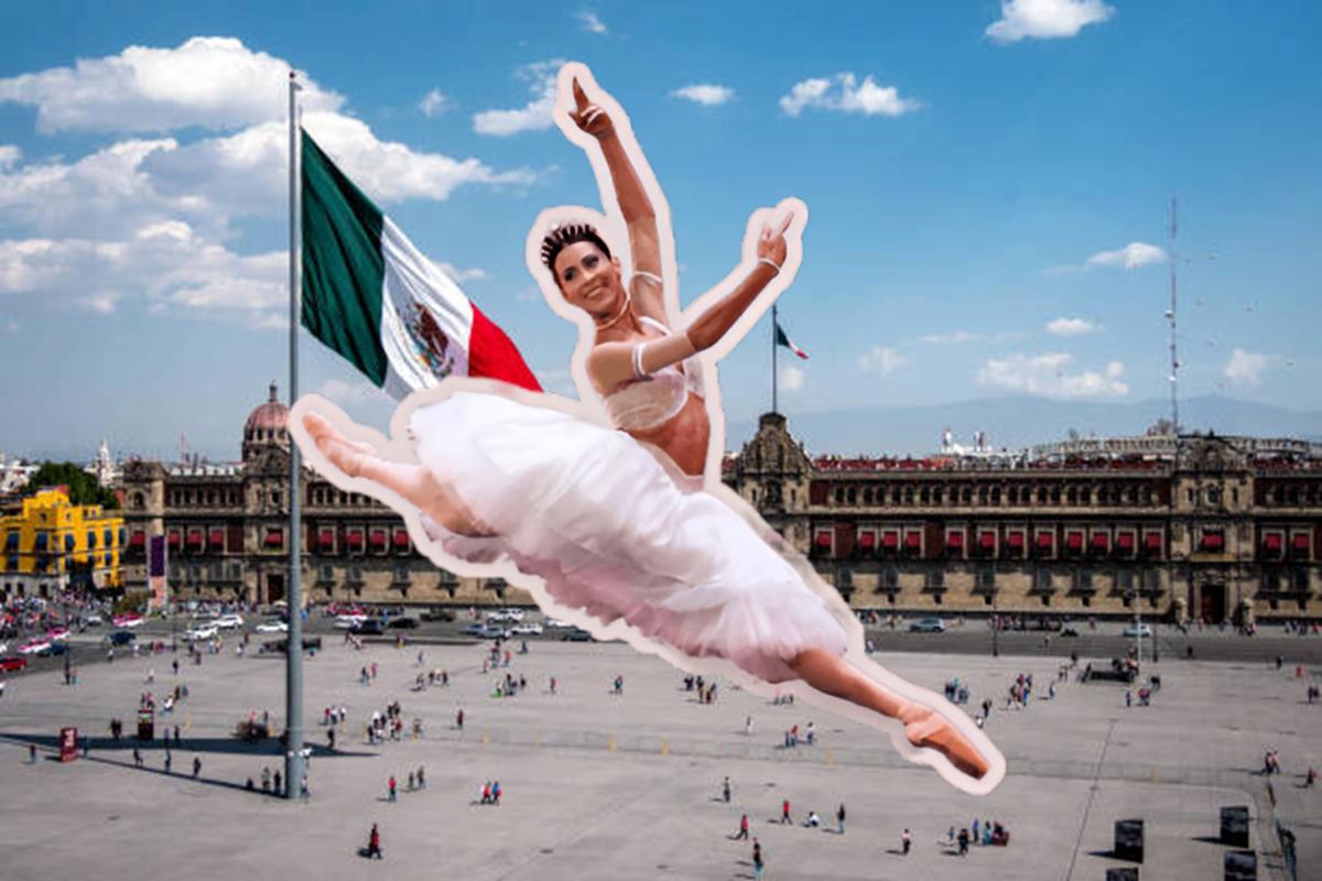 Baila junto a Elisa Carrillo en el Zócalo de CDMX, conoce aquí los detalles.   Foto: Especial