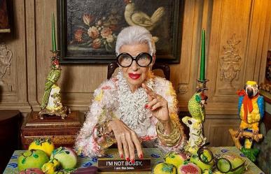 Fallece Iris Apfel, ícono de la moda a los 102 años