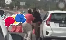 Hombre golpea a mujer en Paseo de los Leones (VIDEO)