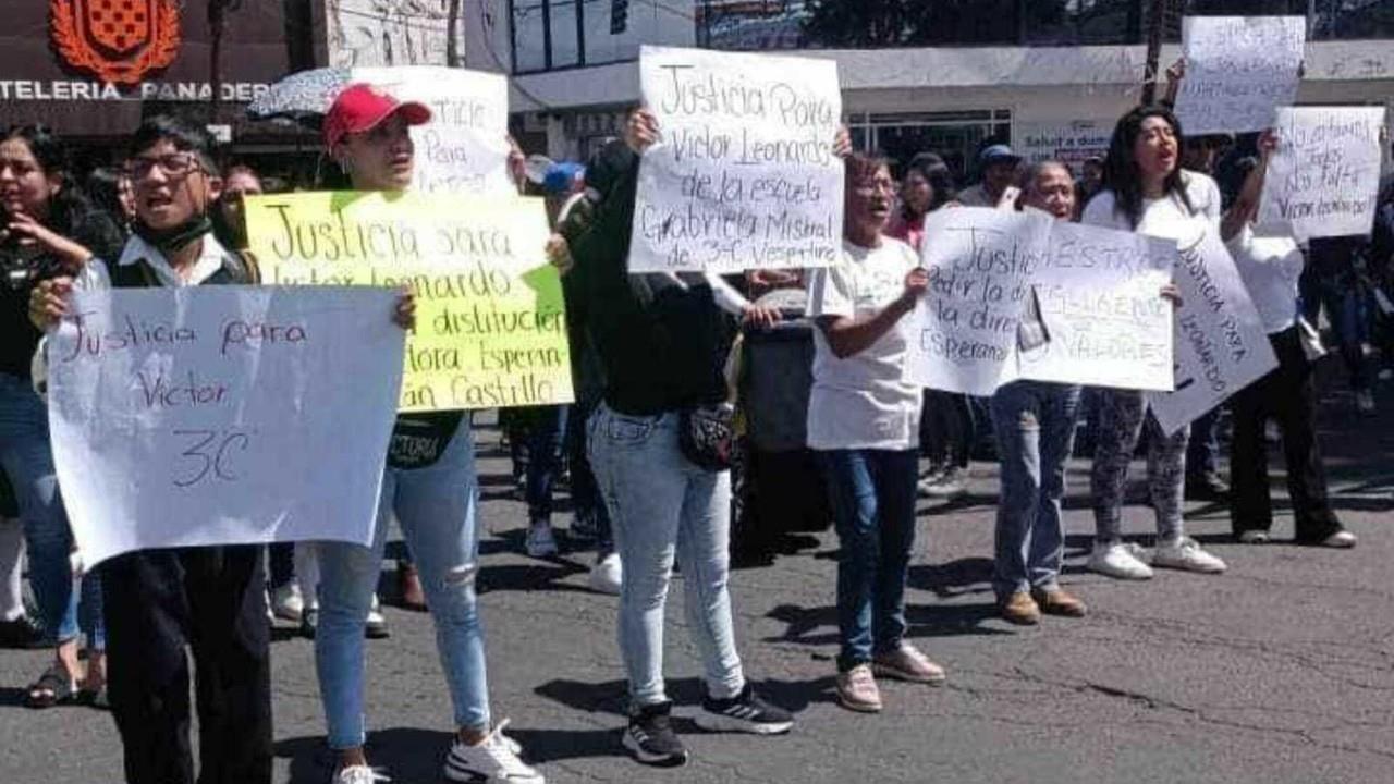 No informó la directora de secundaria sobre accidente de alumno que murió