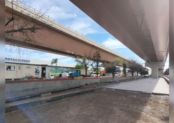 Dos meses más tardarán trabajos del puente Francisco Villa