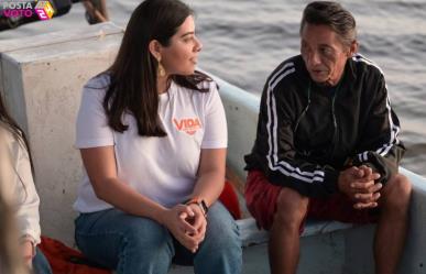 Vida Gómez asegura que tendrá un gobierno comprometido con los pescadores