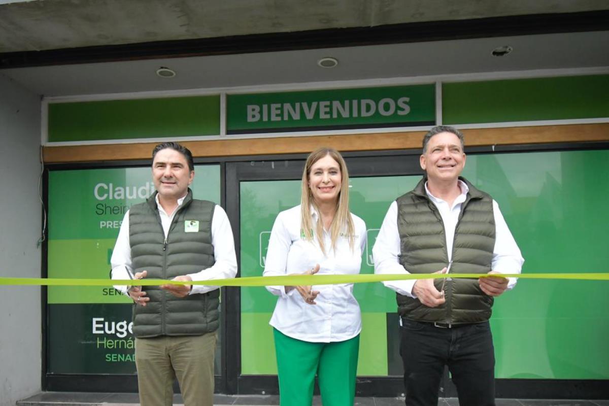 Abren Geño y Maki casa de campaña en Reynosa