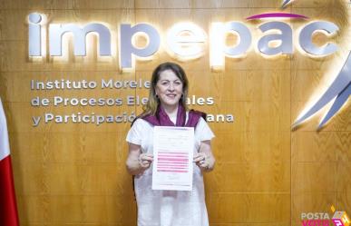 Se registra Margarita González a la gubernatura de Morelos por Morena y aliados