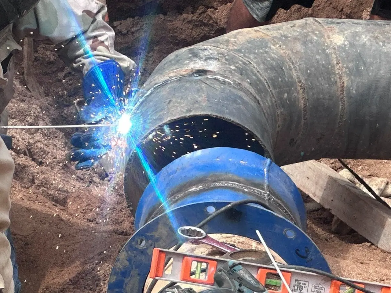 Reparan fuga de agua en Estación de Bombeo 3 de Cabo San Lucas