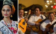 Trovadores yucatecos arrancan festejos de su día con la coronación de su reina