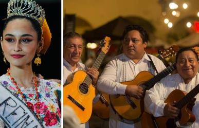 Trovadores yucatecos arrancan festejos de su día con la coronación de su reina