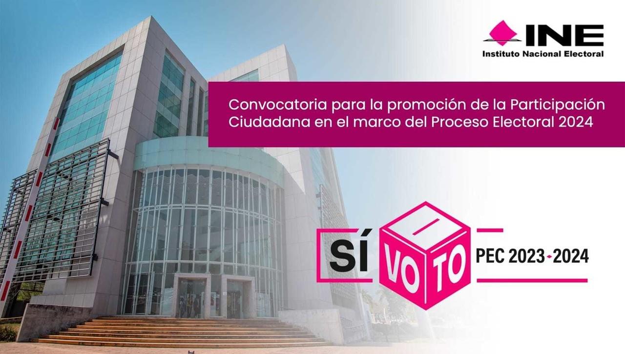 Convocatoria para la promoción de la Participación Ciudadana en el Marco del Proceso Electoral 2024. Foto: redes sociales