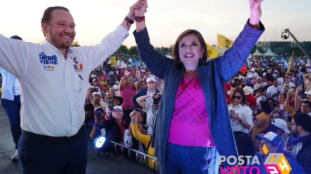 Xóchitl Gálvez desafía a Sheinbaum a beber agua de pipas