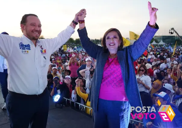 Xóchitl Gálvez desafía a Sheinbaum a beber agua de pipas