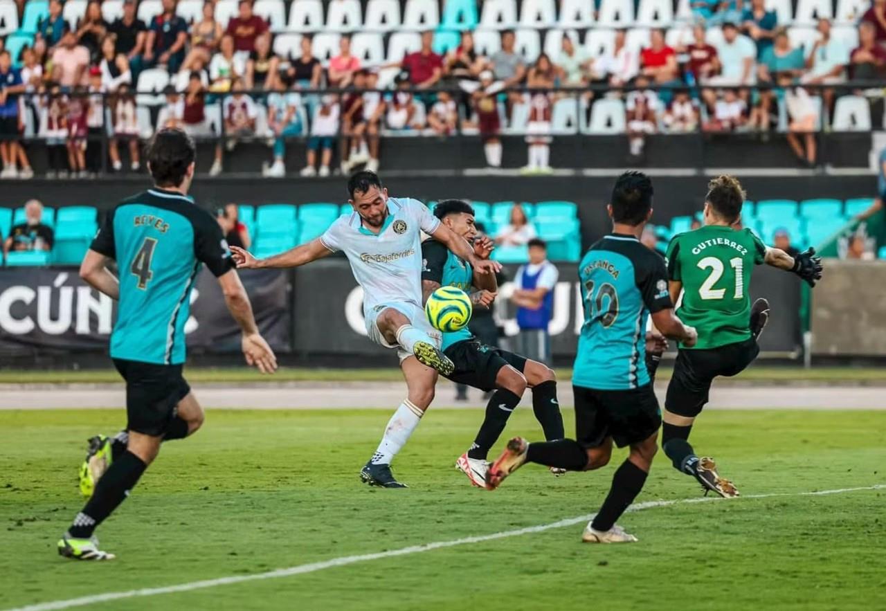 La Paz empata a 2 goles durante su visita a Cancún