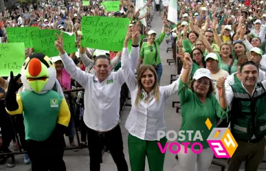 Eugenio Geño Hernández y Maki Ortiz Domínguez reciben apoyo masivo en Reynosa