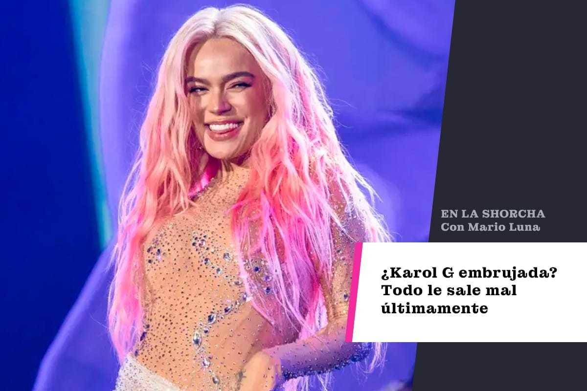 ¿Karol G embrujada? Todo le sale mal últimamente