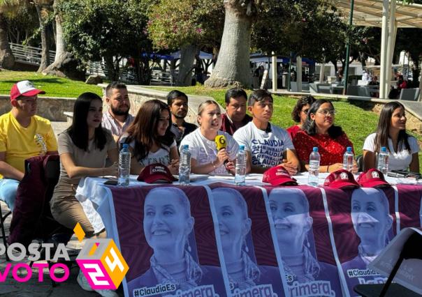 Suman jóvenes morenistas a campaña de Claudia Sheinbaum en Guanajuato