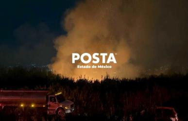 Vuelve a prender el incendio Vaso Regulador El Cristo, en Naucalpan (VIDEO)