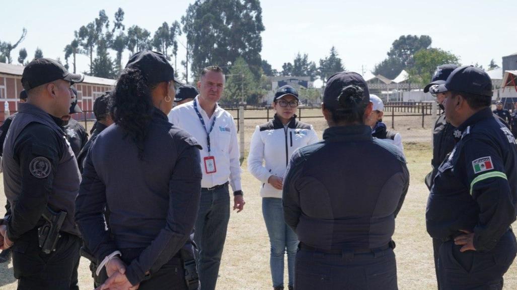 ¡Rumbo al 8M! Capacitan a policías de Toluca para operativo