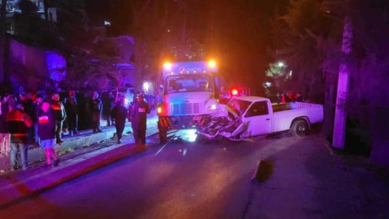 Choque múltiple deja 4 heridos en carretera Tenancingo-Villa Guerrero