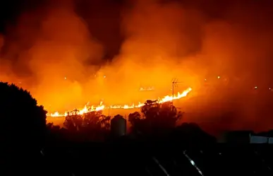 ¡Otro incendio en el Edomex! Ahora, en Valle Dorado