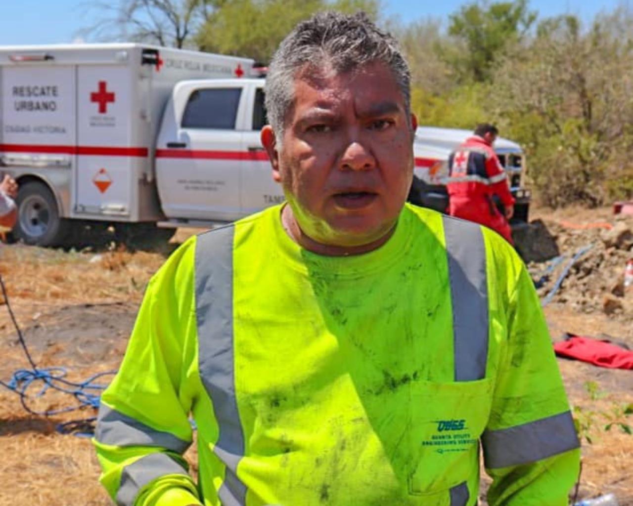 Juan Perales Jaramillo, director de Protección Civil Victoria. Foto: Osberto Vera