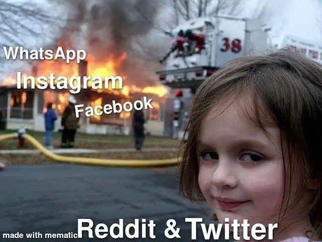 Los mejores memes tras caída de Facebook e Instagram