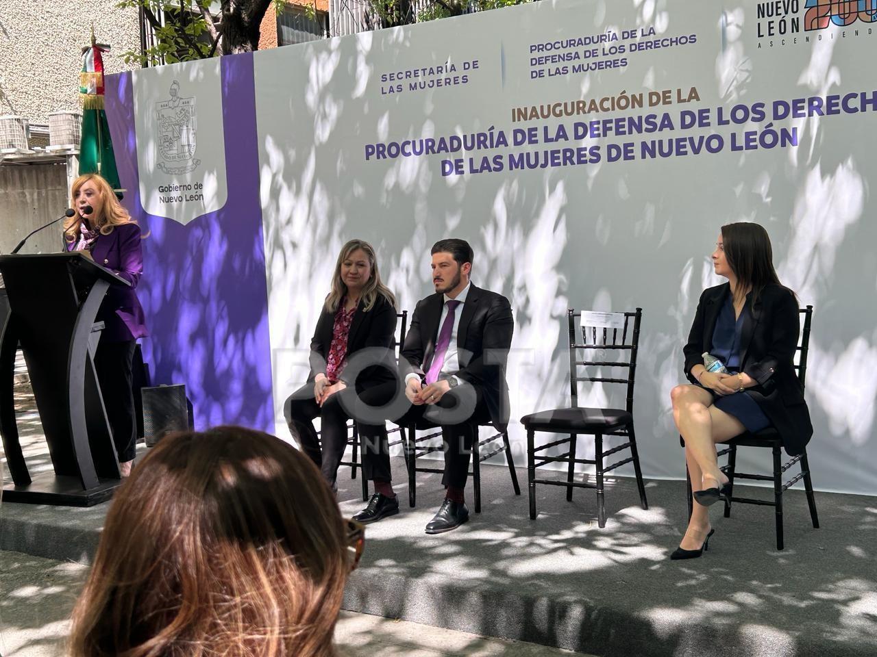 Entra en funciones la Procuraduría de la Defensa de los Derechos de las Mujeres en Nuevo León.  Foto. Rosy Sandoval