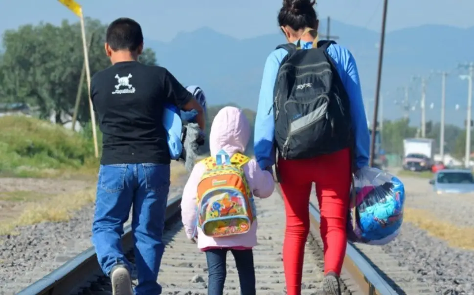 Niños que viajan solo hacia una mejor oportunidad. Foto. Unicef.Ojeda