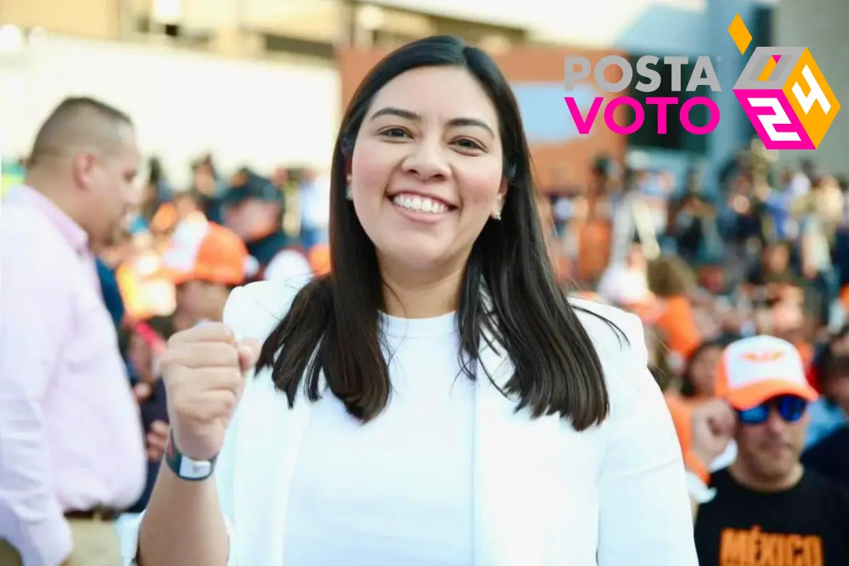 Vida Gómez Herrera es la primer candidata postulada para el gobierno de Yucatán por parte de Movimiento Ciudadano. Foto: POSTA