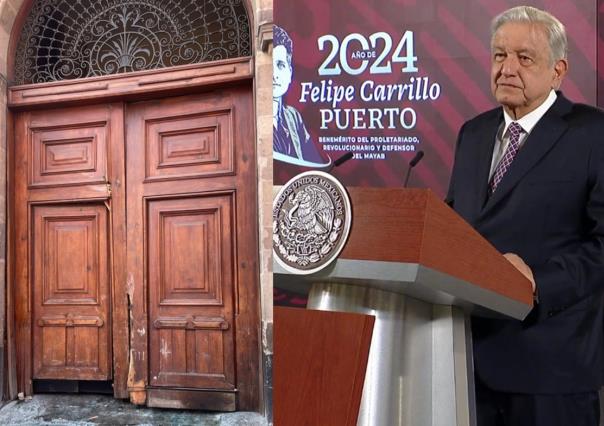 Están siendo manipulados. Así respondió AMLO tras irrupción en Palacio Nacional