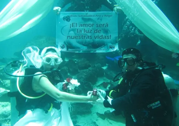 Bodas bajo el agua de los cenotes de Yucatán