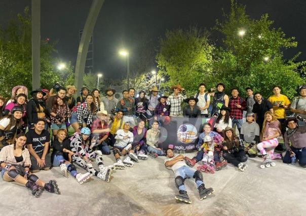 Regio Rollers, patinadores nocturnos