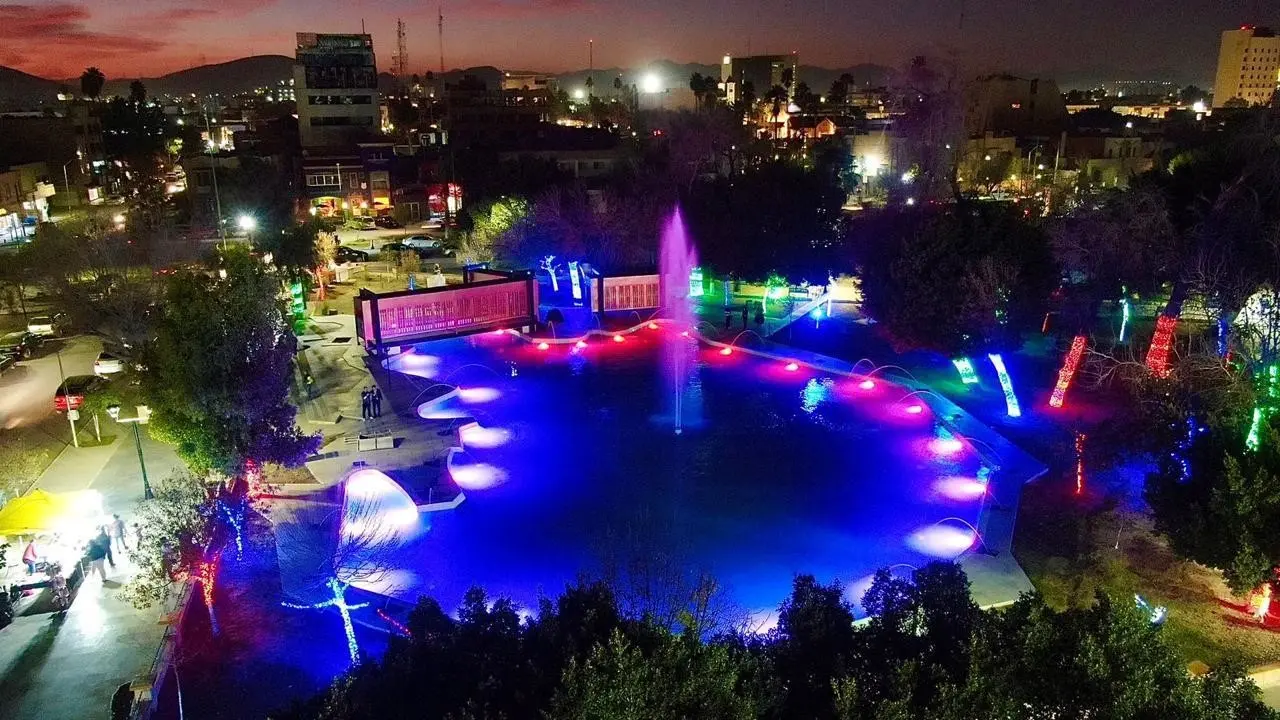 La Alameda Zaragoza es un espacio emblemático para las familias de Torreón. (Fotografía: Gobierno de Torreón)