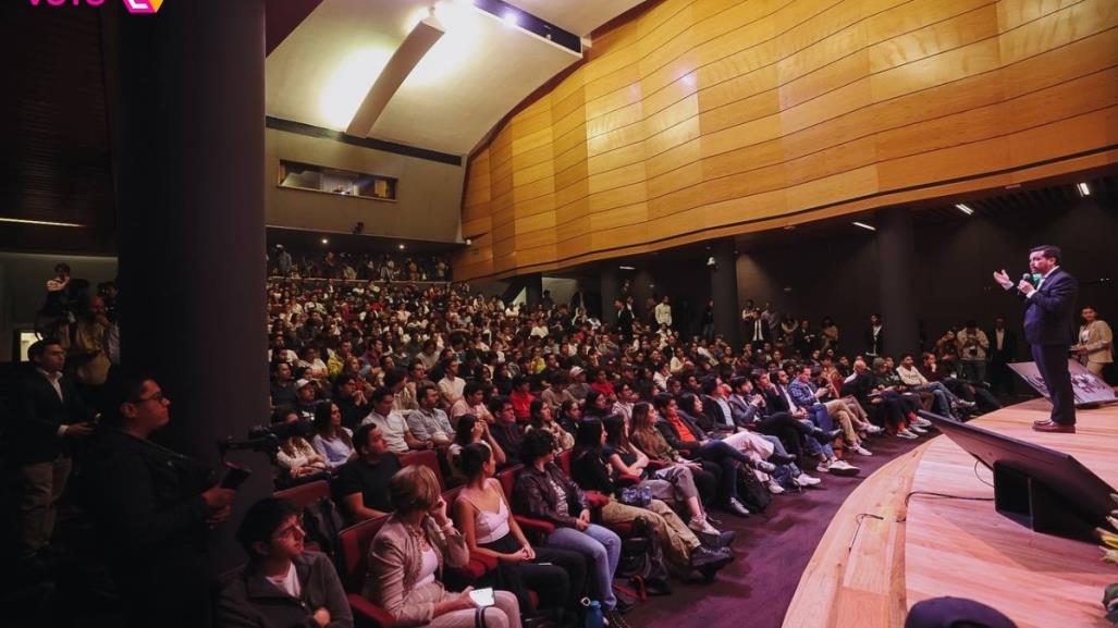 Jorge Máynez visita el ITAM para dialogar con alumnos sobre el futuro de México