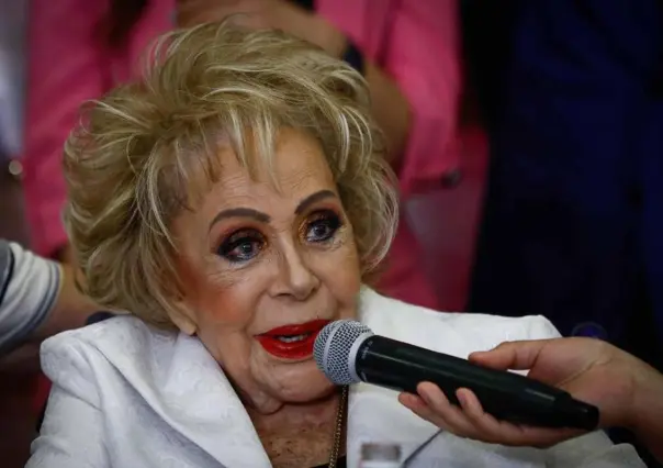 Silvia Pinal reaparece tras ocho días hospitalización