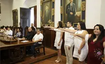 Nuevos regidores protestan para integrarse al Cabildo del Ayuntamiento de Mérida Nuevos regidores protestan para integrarse al Cabildo del Ayuntamiento de Mérida