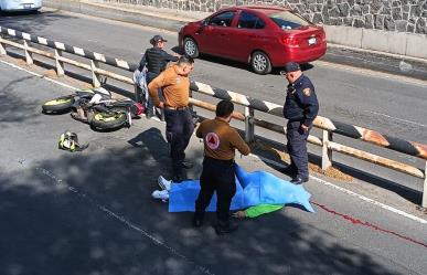 Muere motociclista al derrapar su moto sobre Ejército Nacional