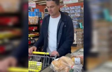 Captan a Leonardo DiCaprio en supermercado mexicano