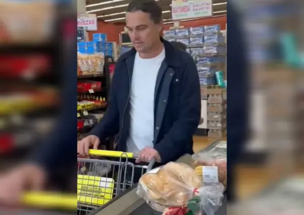 Captan a Leonardo DiCaprio en supermercado mexicano