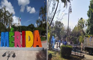 Autoridades de Mérida retiran letras turísticas previo al 8M