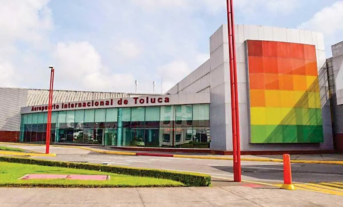 Aeropuerto Internacional de Toluca subutiliza 71% de su capacidad operativa. Foto: Especial