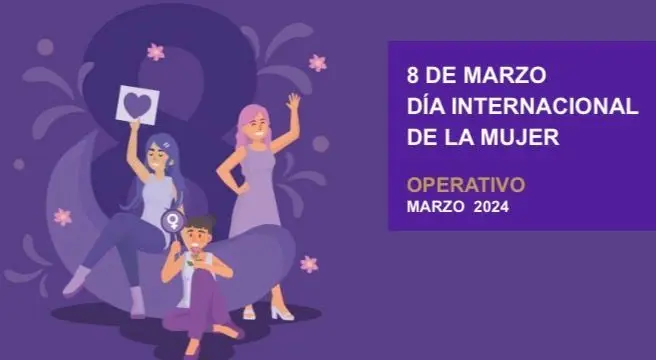 ¡Prepárate! Este es el operativo que se desplegará para el #8M