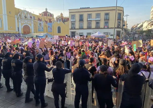 Guanajuato: miles de mujeres marcharon este 8M