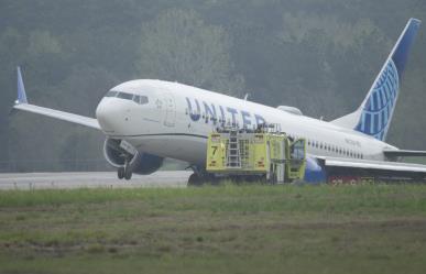 United Airlines: Avión se sale de pista en Houston sin heridos